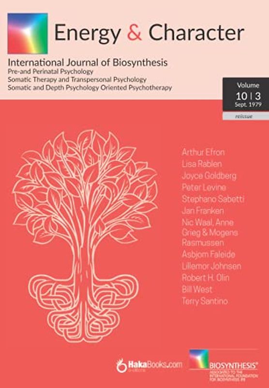 Energy & Character - Volume 10 - N 3: September 1979 - International Journal of Biosynthesis
