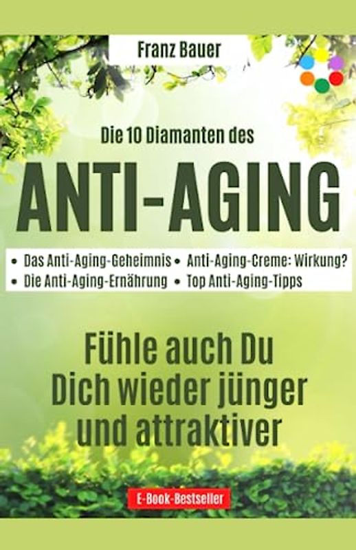 Die 10 Diamanten des Anti-Aging: -> Das Anti-Aging-Geheimnis. Anti-Aging-Creme: Wirkung? Die Anti-Aging-Ernährung. Top Anti-Aging-Tipps. Fühle auch Du Dich wieder jünger und attraktiver!