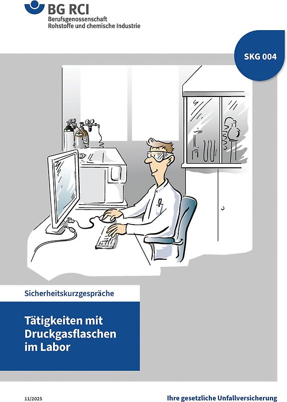SKG 004 Tätigkeiten mit Druckgasflaschen im Labor