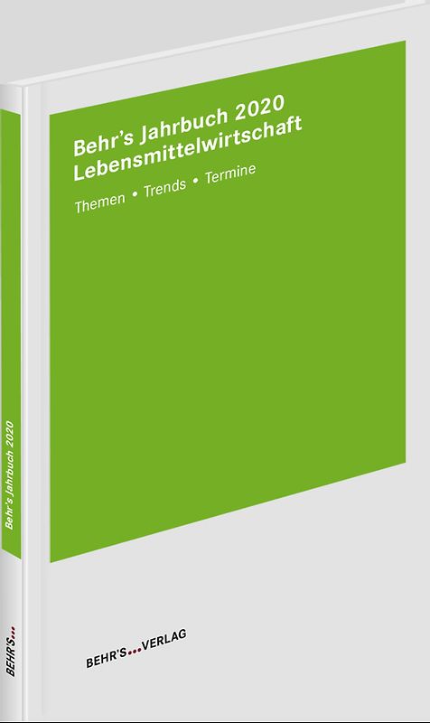 Behr's Jahrbuch für Lebensmittelwirtschaft