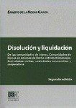 Disolución y liquidación de las comunidades de bienes
