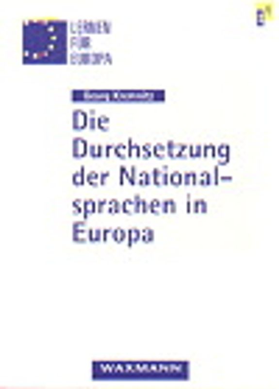 Die Durchsetzung der Nationalsprachen in Europa