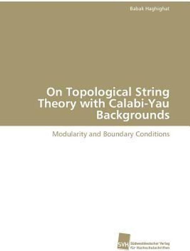 On Topological String Theory with Calabi-Yau Backgrounds