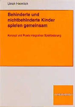 Behinderte und nichtbehinderte Kinder spielen gemeinsam