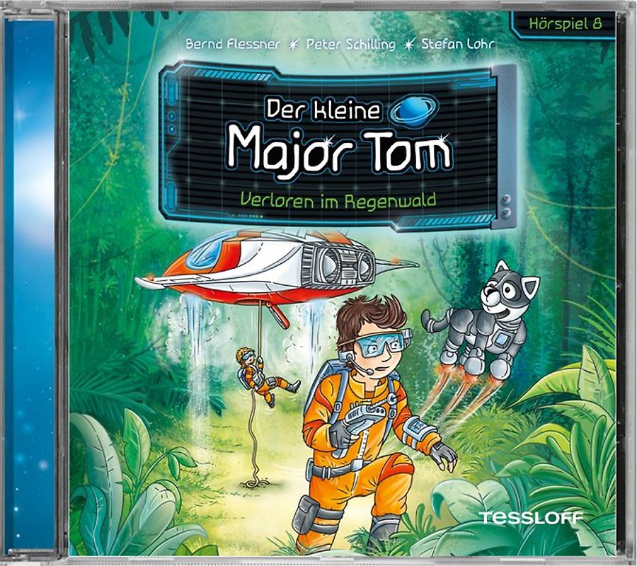 Der kleine Major Tom. Hörspiel 8. Verloren im Regenwald