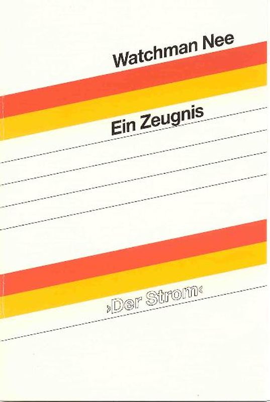 Ein Zeugnis