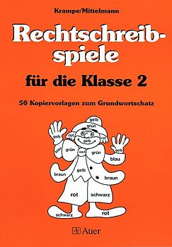 Rechtschreibspiele für die Klasse 2