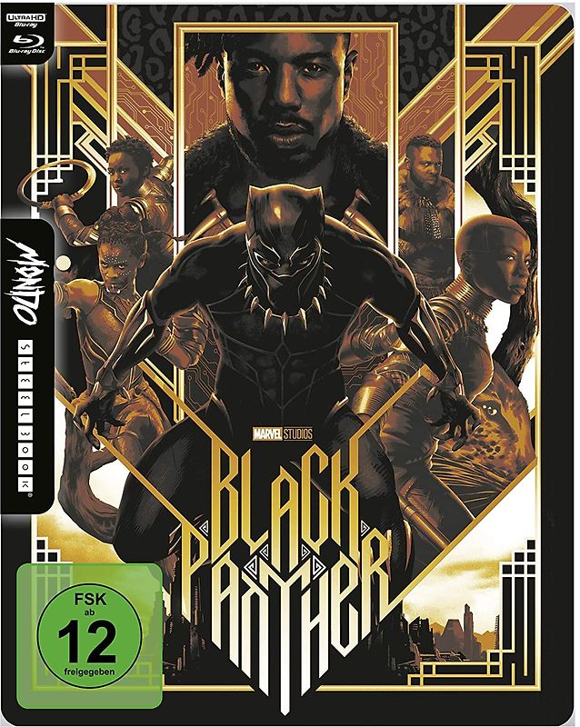 Black Panther [Mondo Steelbook Edition, inkl. Blu-ray] 4K Ultra HD Blu-ray
