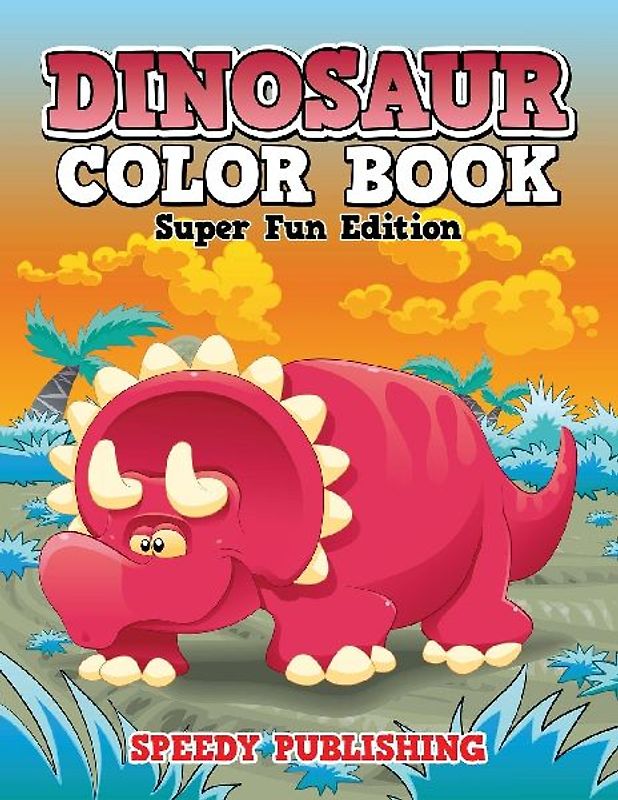 Dinosaur Color Book