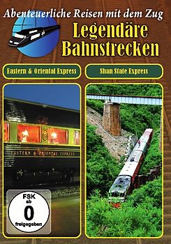 Abenteuerliche Reisen mit dem Zug - Legendäre Bahnstrecken DVD