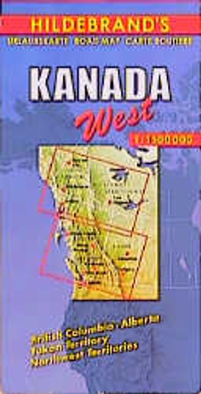 Kanada - West. 1:1,5 Mill.
