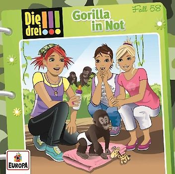 Die drei !!!  58: Gorilla in Not