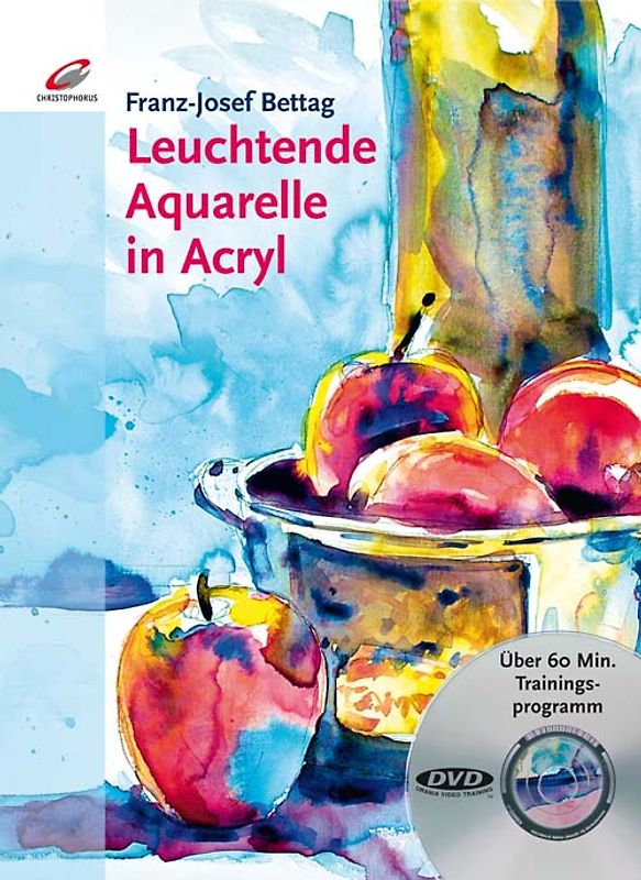 Leuchtende Aquarelle in Acryl