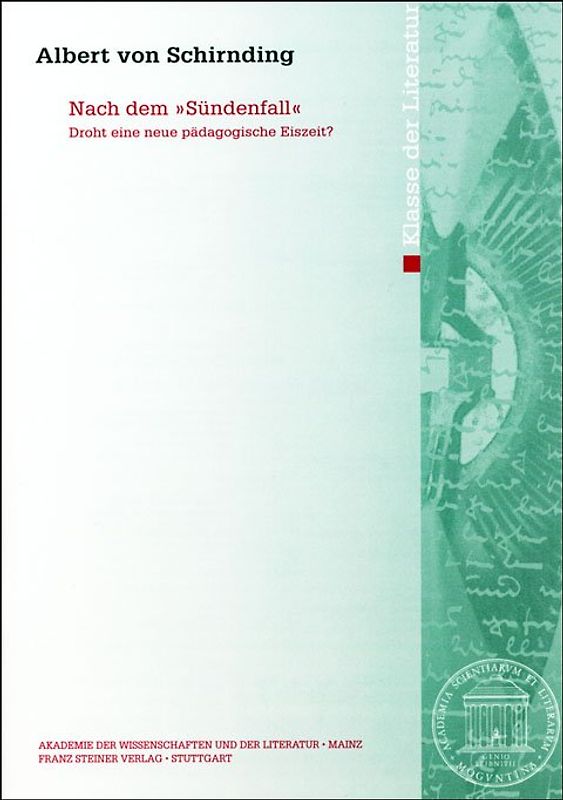 Nach dem "Sündenfall"