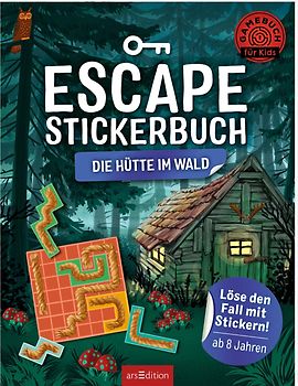 Escape-Stickerbuch – Die Hütte im Wald
