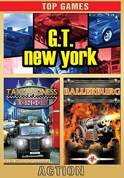 G.T.New York/Taxi Madness London/ Ballerburg PC Spiele