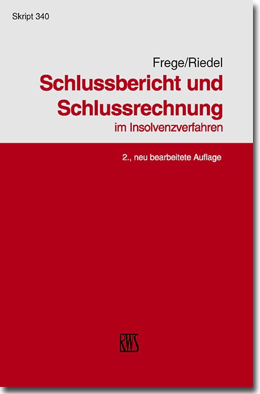 Schlussbericht und Schlussrechnung