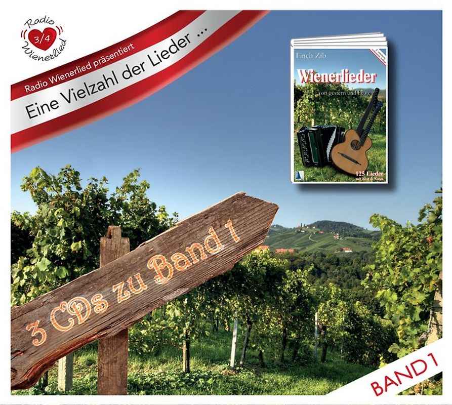 Wienerlieder von gestern und heute 3er-CD-Box (Band 1)