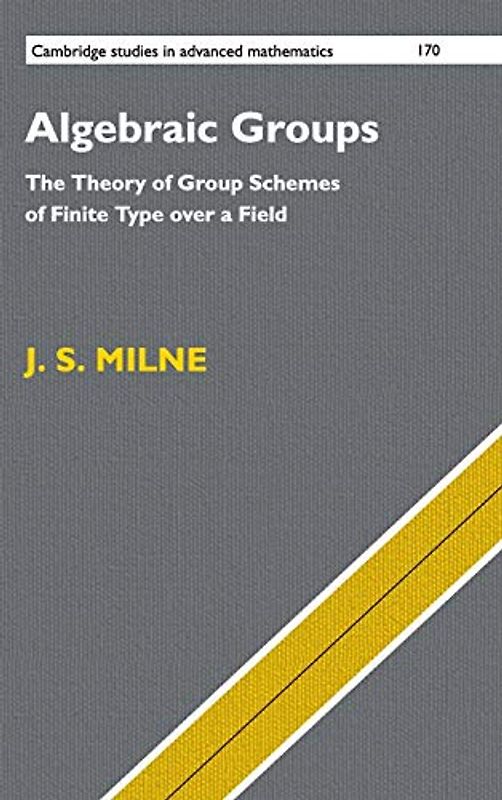 Algebraic Groups: The Theory of Group Schemes of Finite Type over a Field (Cambridge Studies in Advanced Mathematics, Band 170)