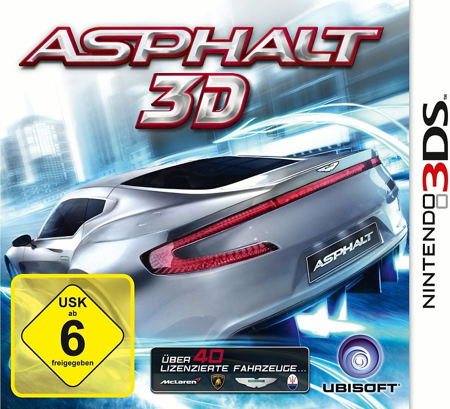 Asphalt 3D Nintendo 3DS