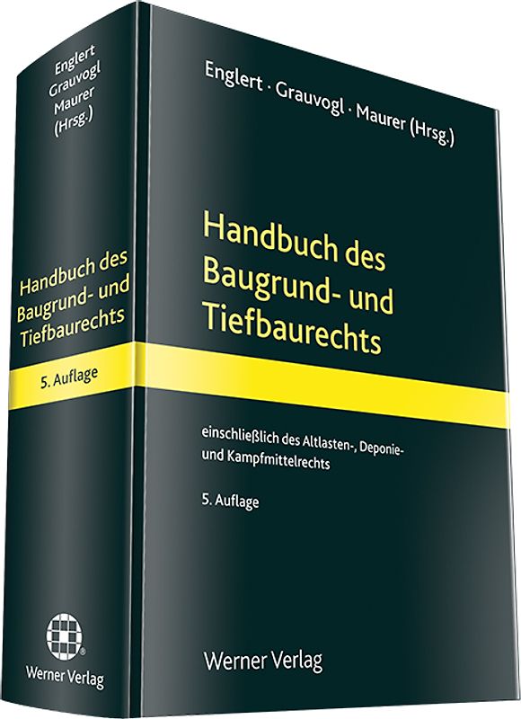 Handbuch des Baugrund- und Tiefbaurechts