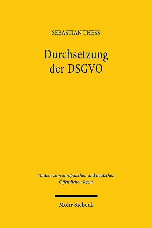 Durchsetzung der DSGVO