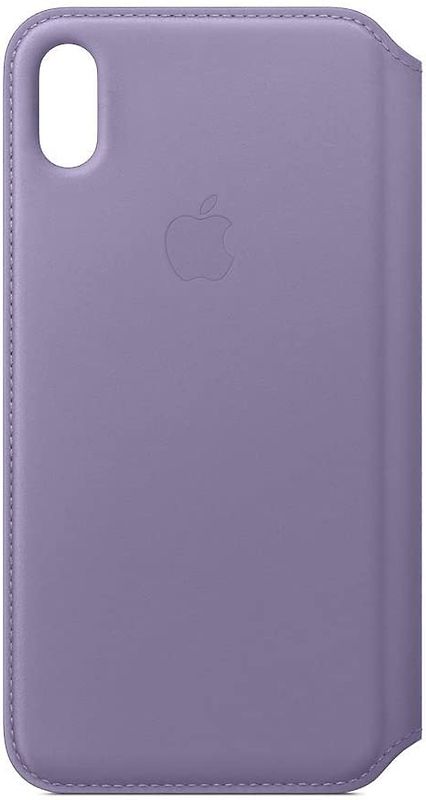 Apple folio en cuir lilas pour iPhone XS Max