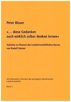 «... diese Gedanken auch wirklich selber denken lernen»