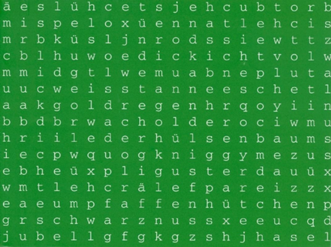 blickdichtes dickicht