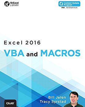 Excel 2016 VBA and Macros