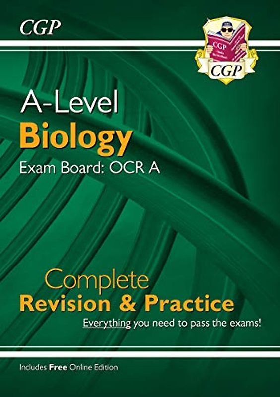 A-Level Biology: OCR A Year 1 & 2 Complete Revision & Practice with Online Edition: ideal for catch-up and the 2022 and 2023 exams (CGP A-Level Biology)