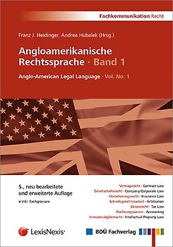 Angloamerikanische Rechtssprache · Band 1