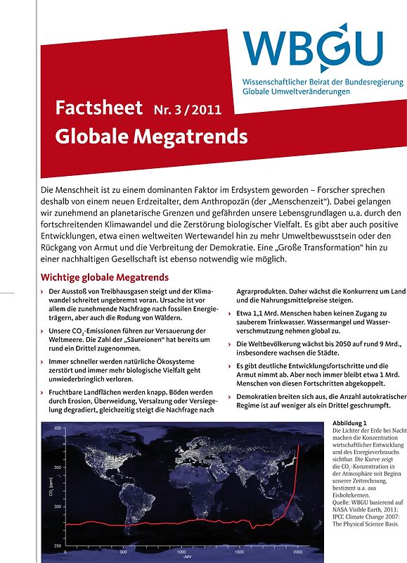 Globale Megatrends