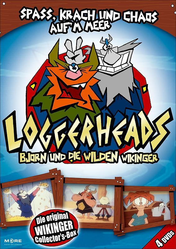 Loggerheads - Björn und die wilden Wikinger [4 DVDs] DVD