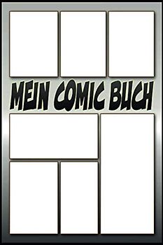 Leere Comics für Erwachsene, Teenager, Kinder 8 Jahre: Blanko Comic A5 Bush, Comic Heft Leer 100 Sleiten (Zeichnen Geschenk Comic Fan)