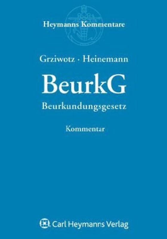 Beurkundungsgesetz (BeurkG)
