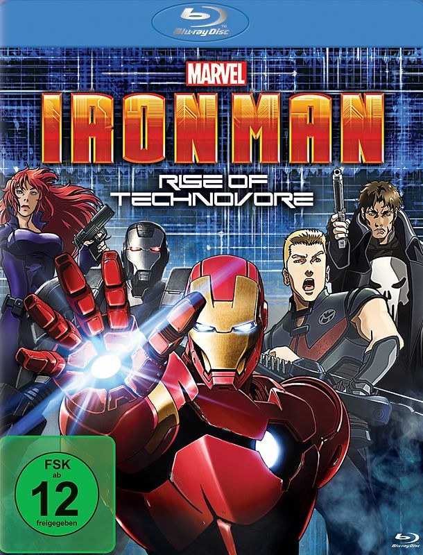 Iron Man - Rise of Technovore Blu-ray Disc