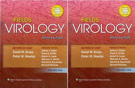 Fields Virology: Vol. 1 & 2 - David M. Knipe & Peter M. Howley [Hardcover, 6th Edition 2013]