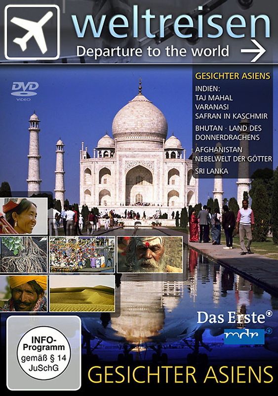 Weltreisen - Gesichter Asiens DVD