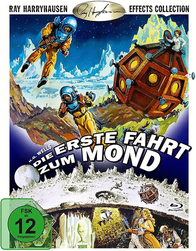 Die erste Fahrt zum Mond Blu-ray Disc
