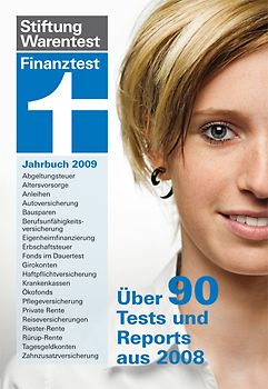 Finanztest Jahrbuch für 2009. Über 90 Tests und Reports aus 2008