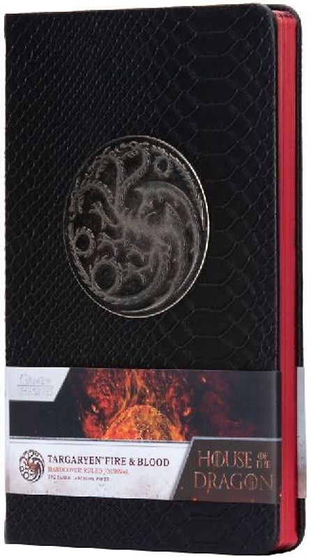 House of the Dragon: Targaryen Fire & Blood Hardcover Journal