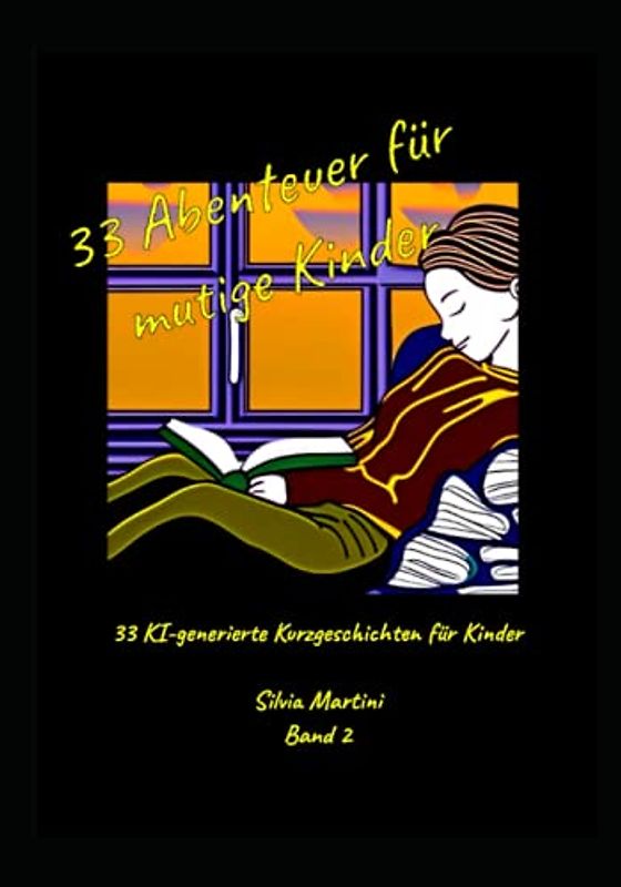 33 Abenteuer für mutige Kinder: 33 Ki-generierte Kurzgeschichten für Kinder Band 2 (9 Abenteuer für mutige Kinder -Neun KI generierte Kurzgeschichten pro Buch)