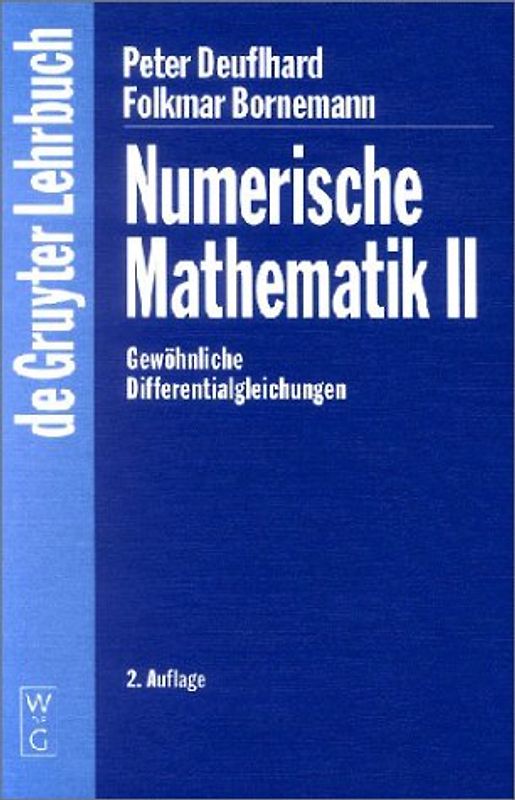 Numerische Mathematik / Gewöhnliche Differentialgleichungen