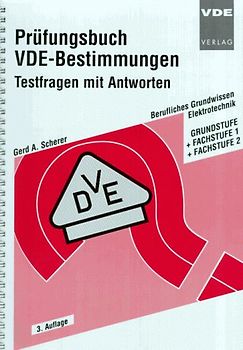 Prüfungsbuch VDE-Bestimmungen