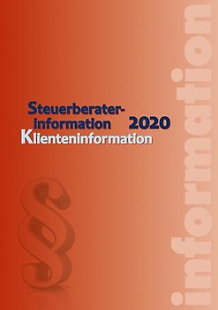Steuerberaterinformation 2020