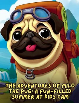 The Adventures of Milo the Pug - A Fun-Filled Summer at Kids Camp: story for kids about pug, gift for kids