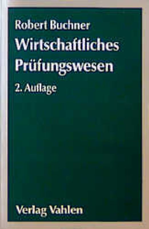 Wirtschaftliches Prüfungswesen