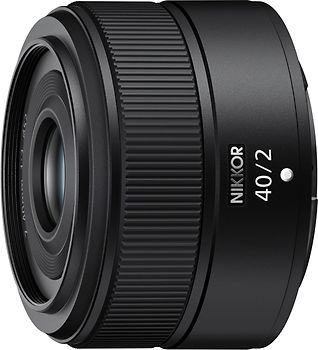 Nikon NIKKOR Z 40 mm F2.0 52 mm Obiettivo (compatible con Nikon Z) nero