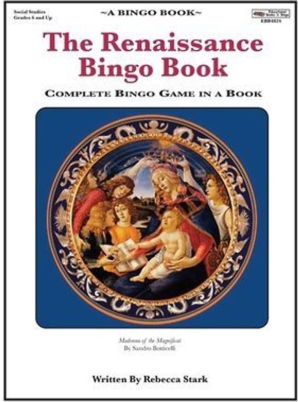The Renaissance Bingo Book: Complete Bingo Game In A Book